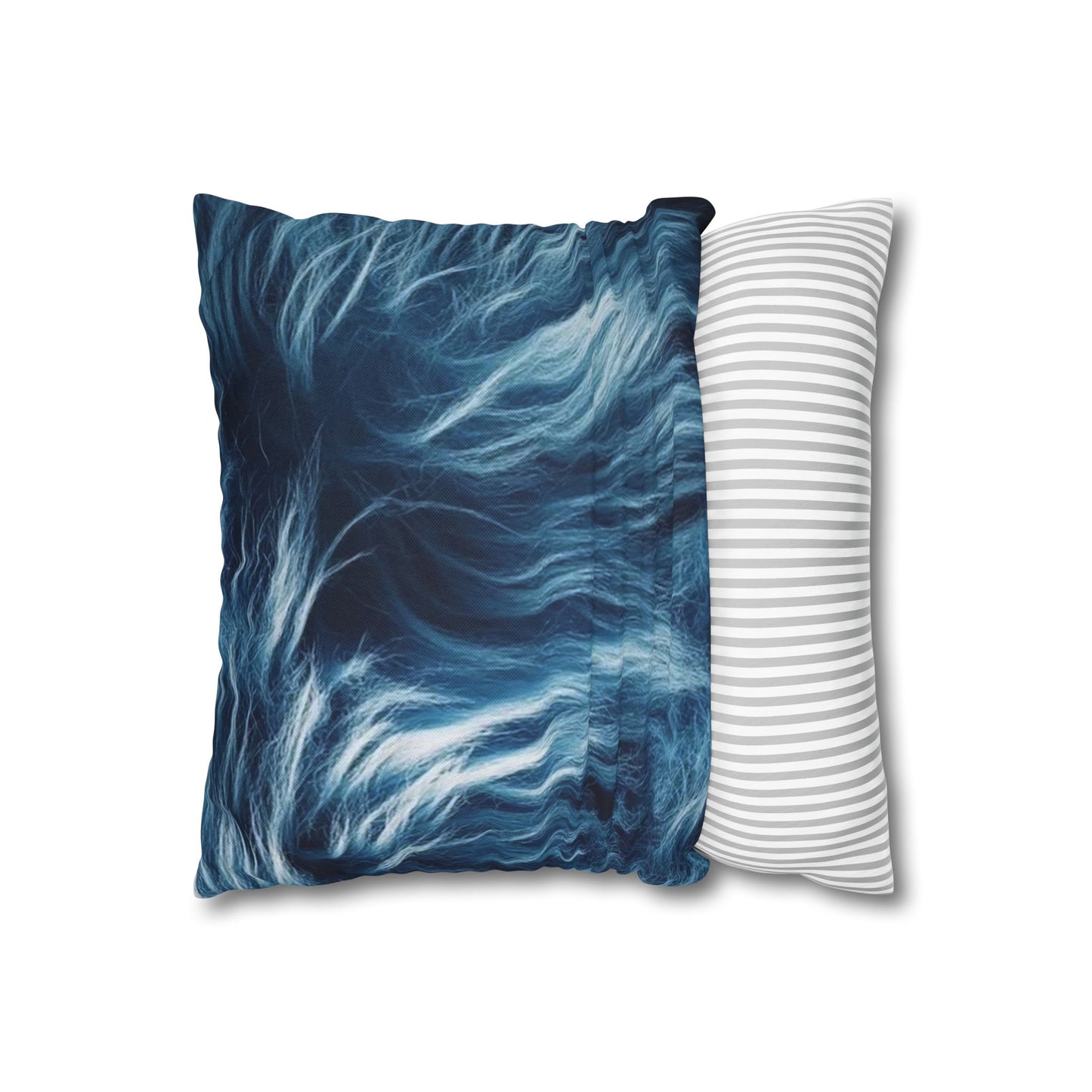 Spun Polyester Square Pillowcase