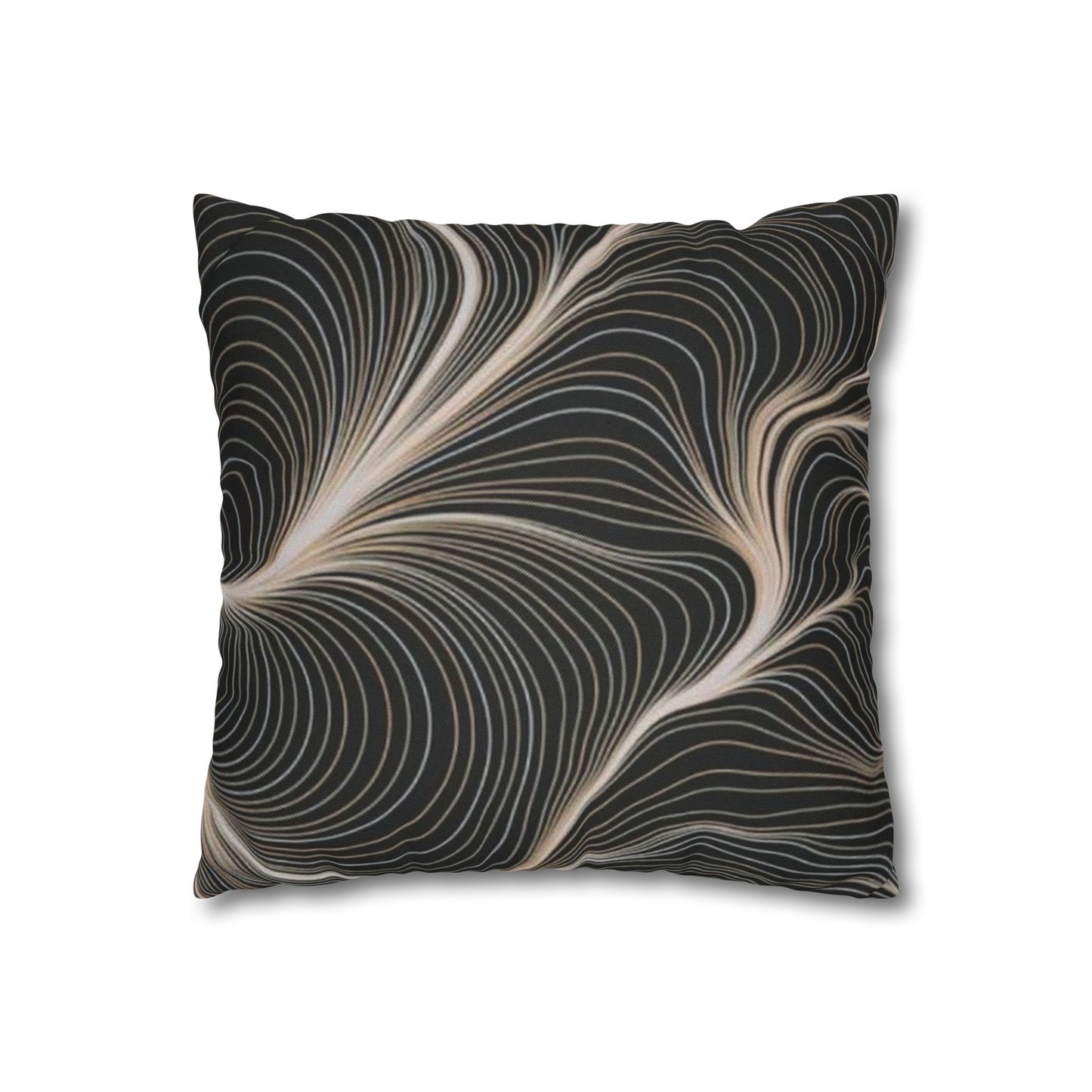 Spun Polyester Square Pillowcase
