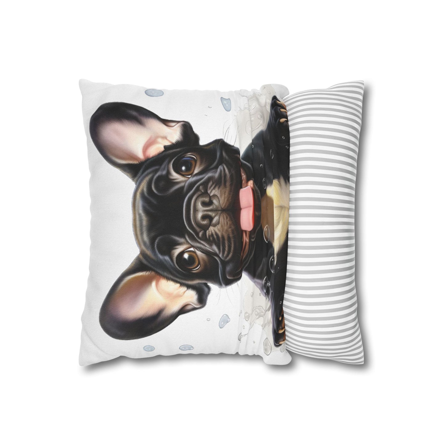 Spun Polyester Square Pillowcase