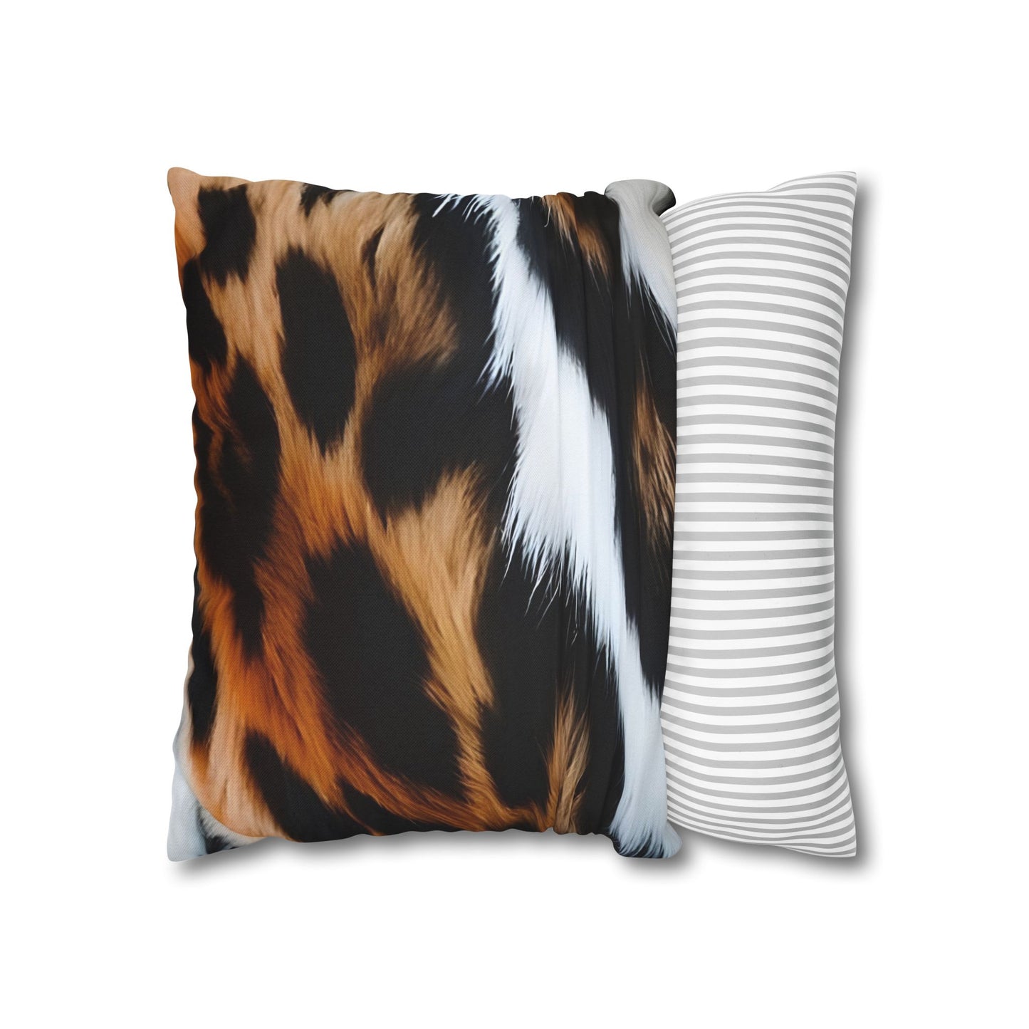 Spun Polyester Square Pillowcase
