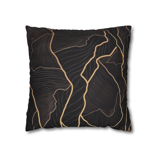 Spun Polyester Square Pillowcase