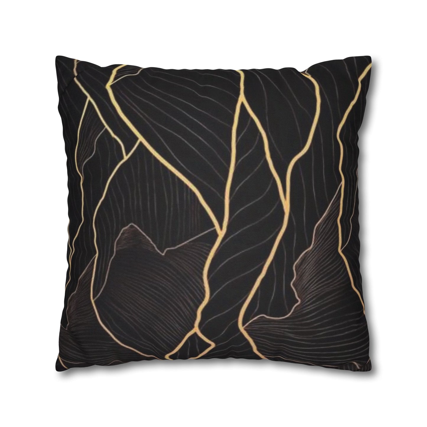 Spun Polyester Square Pillowcase