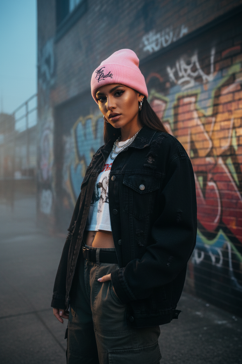 Classic Cuffed Beanie (Embroidery)