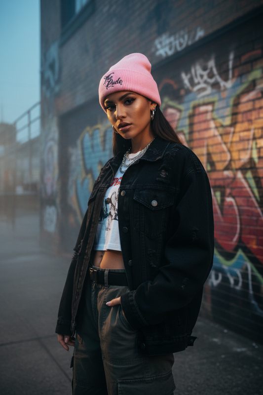 Classic Cuffed Beanie (Embroidery)
