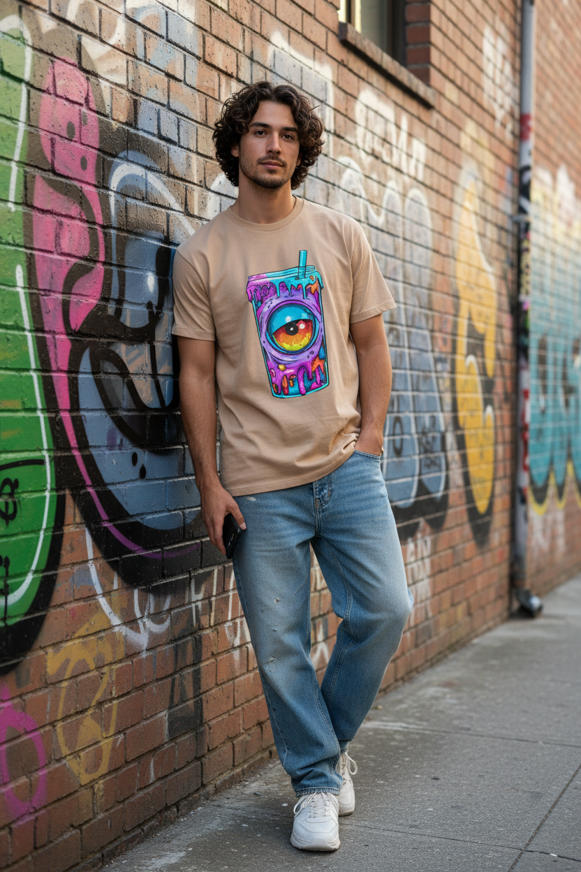 "The Rude" Garment-Dyed T-shirt