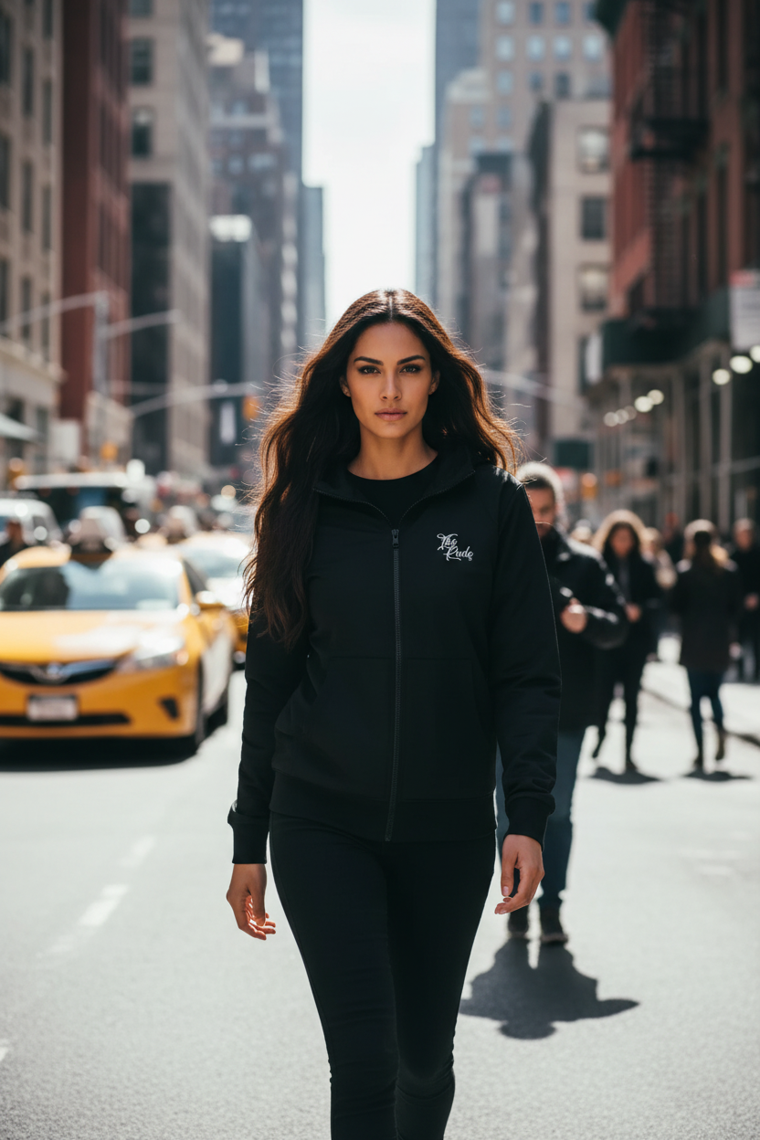 Women Heavy blend zip hoodie