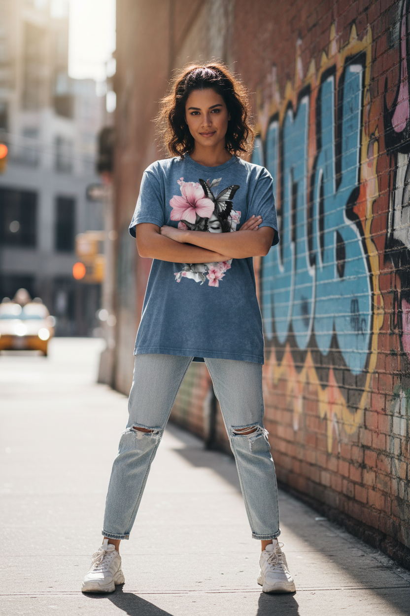 "The Rude" Garment-Dyed T-shirt