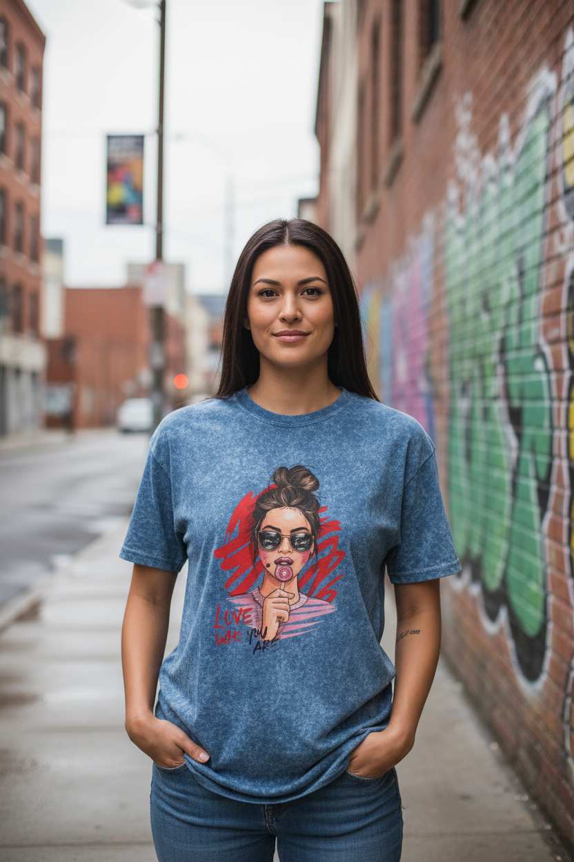 "The Rude" Garment-Dyed T-shirt