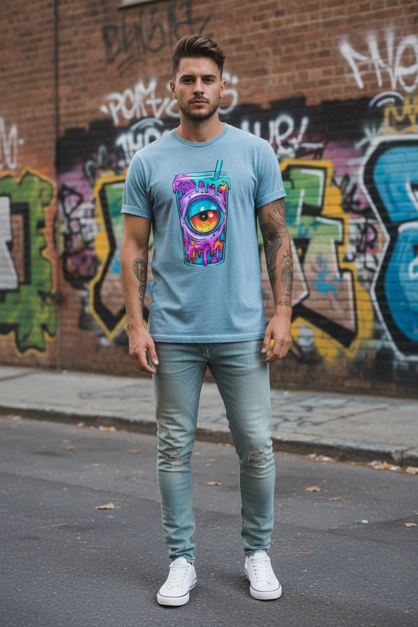 "The Rude" Garment-Dyed T-shirt