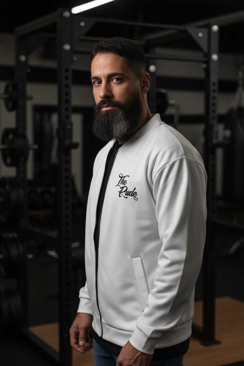 "The Rude" Varsity Bomber Jacket