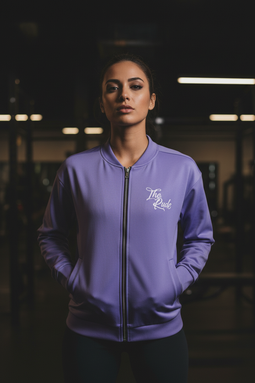 "The Rude" Varsity Bomber Jacket
