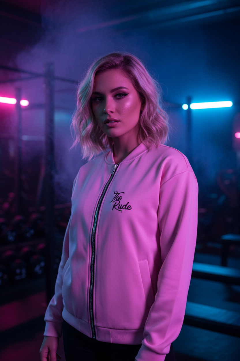 "The Rude" Varsity Bomber Jacket