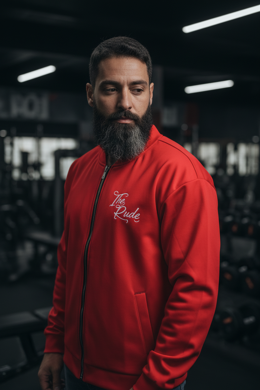 "The Rude" Varsity Bomber Jacket