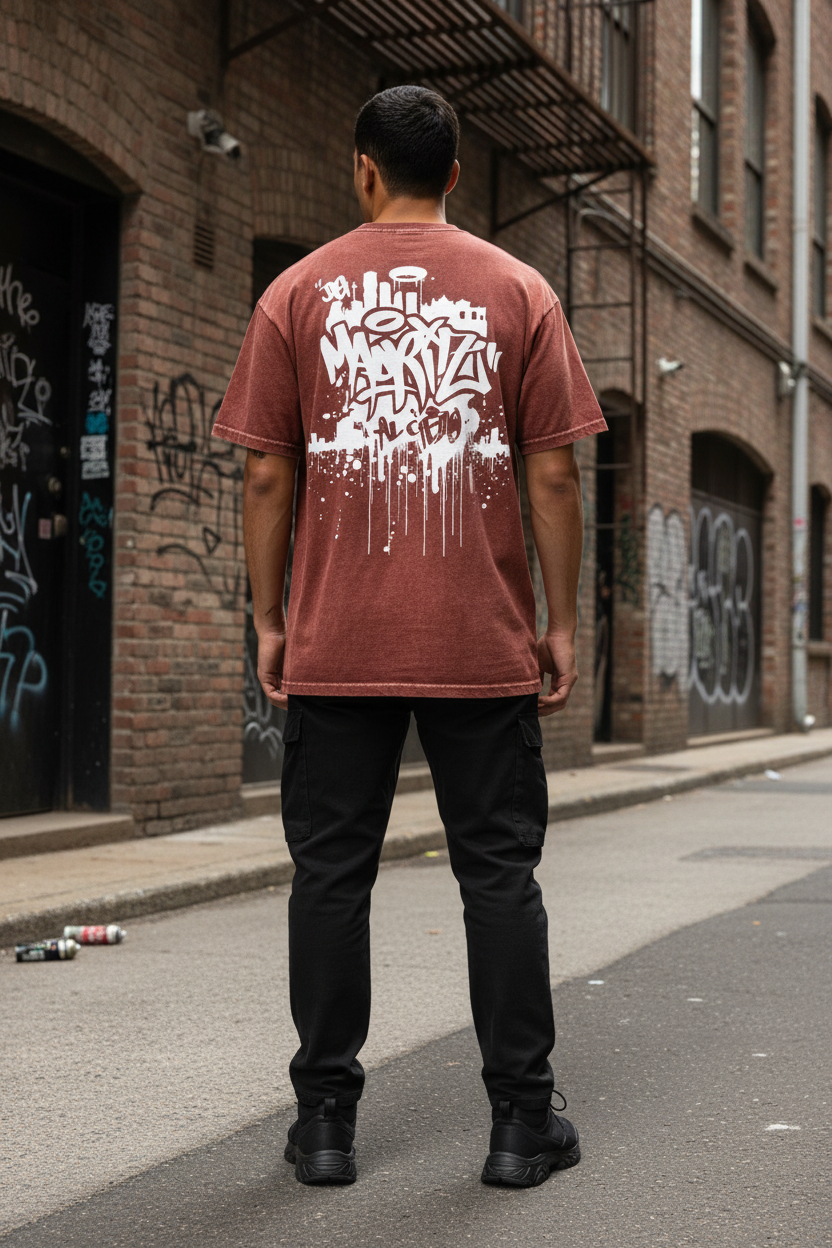 "The Rude" Garment-Dyed T-shirt