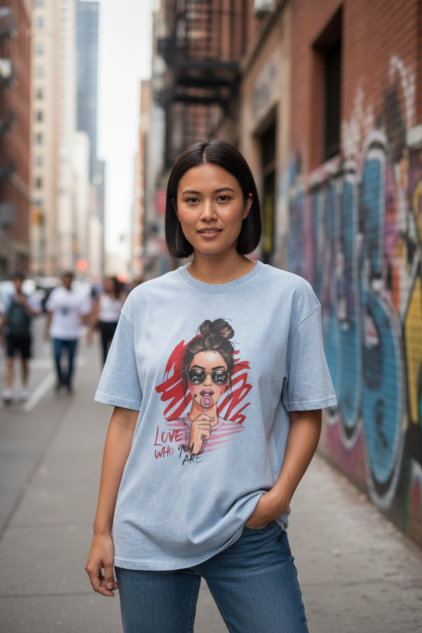 "The Rude" Garment-Dyed T-shirt