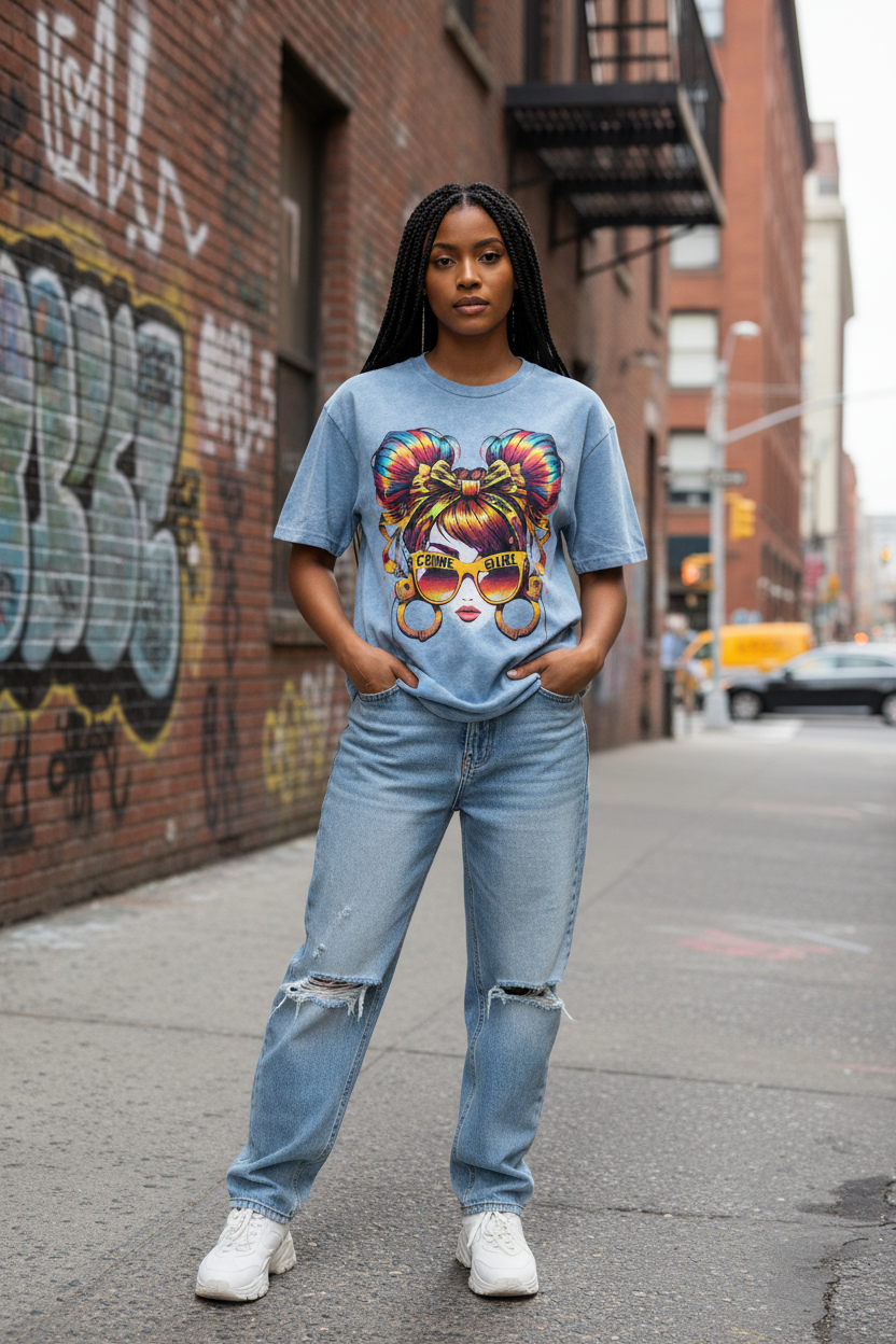 "The Rude" Garment-Dyed T-shirt