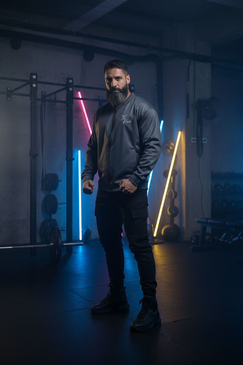 "The Rude" Varsity Bomber Jacket