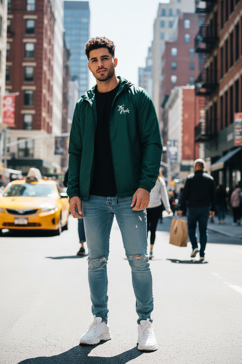Man Windbreaker