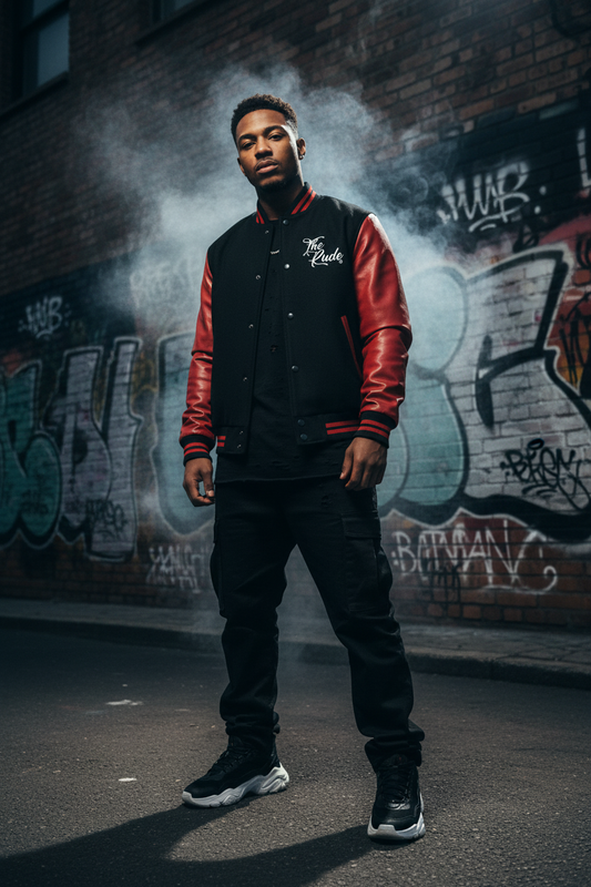 "The Rude" Man/Women Varsity Jacket