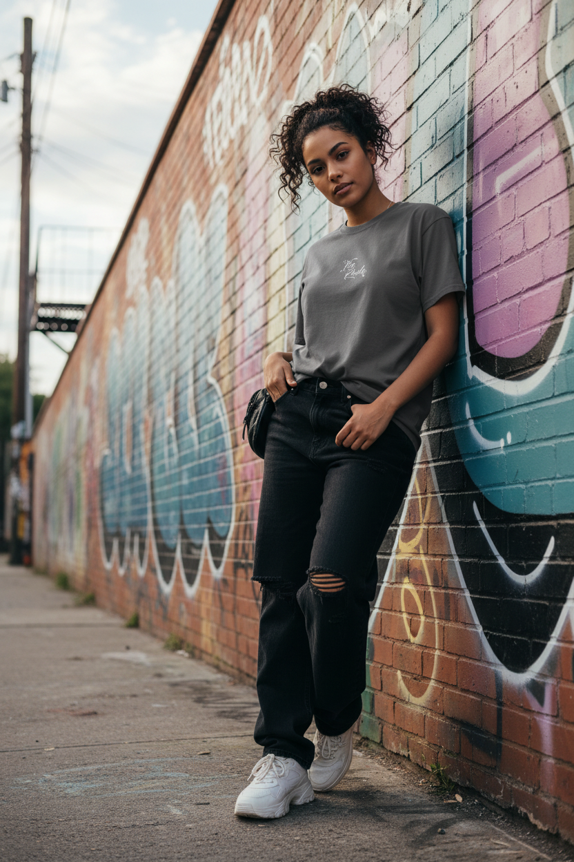 "The Rude" Garment-Dyed T-shirt
