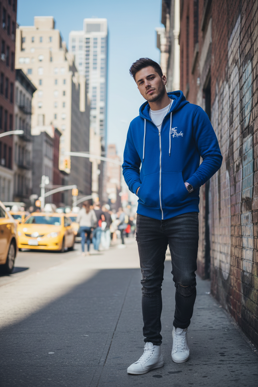 Heavy blend zip hoodie
