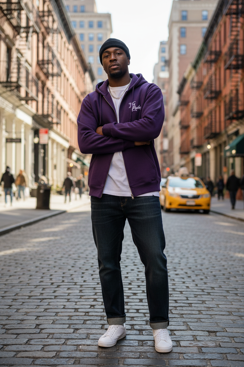 Heavy blend zip hoodie