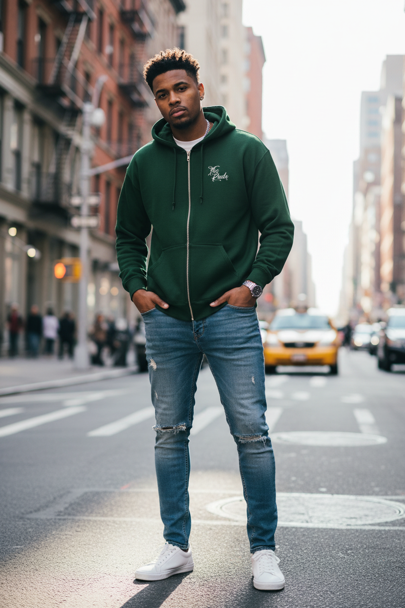 Heavy blend zip hoodie