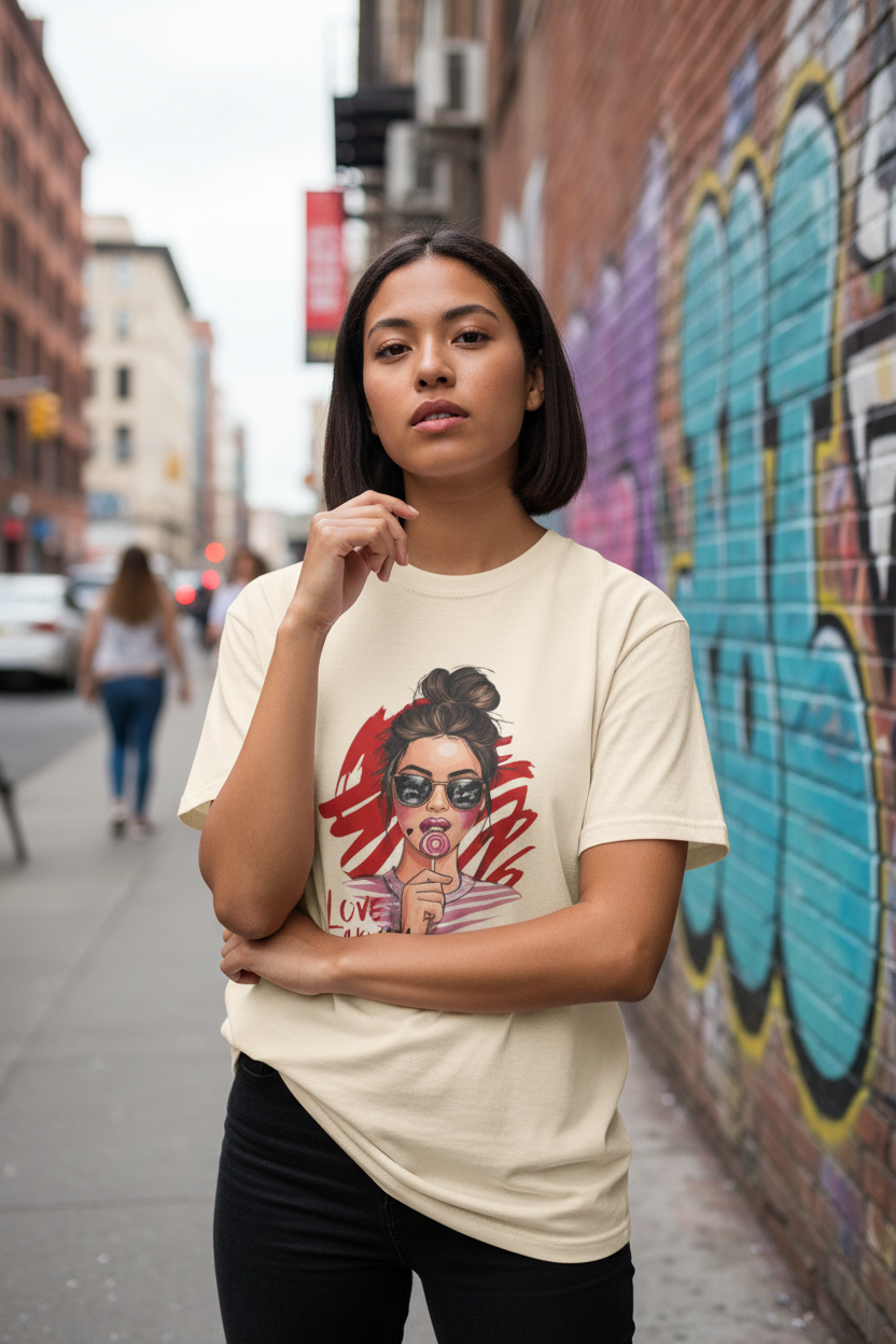 "The Rude" Garment-Dyed T-shirt