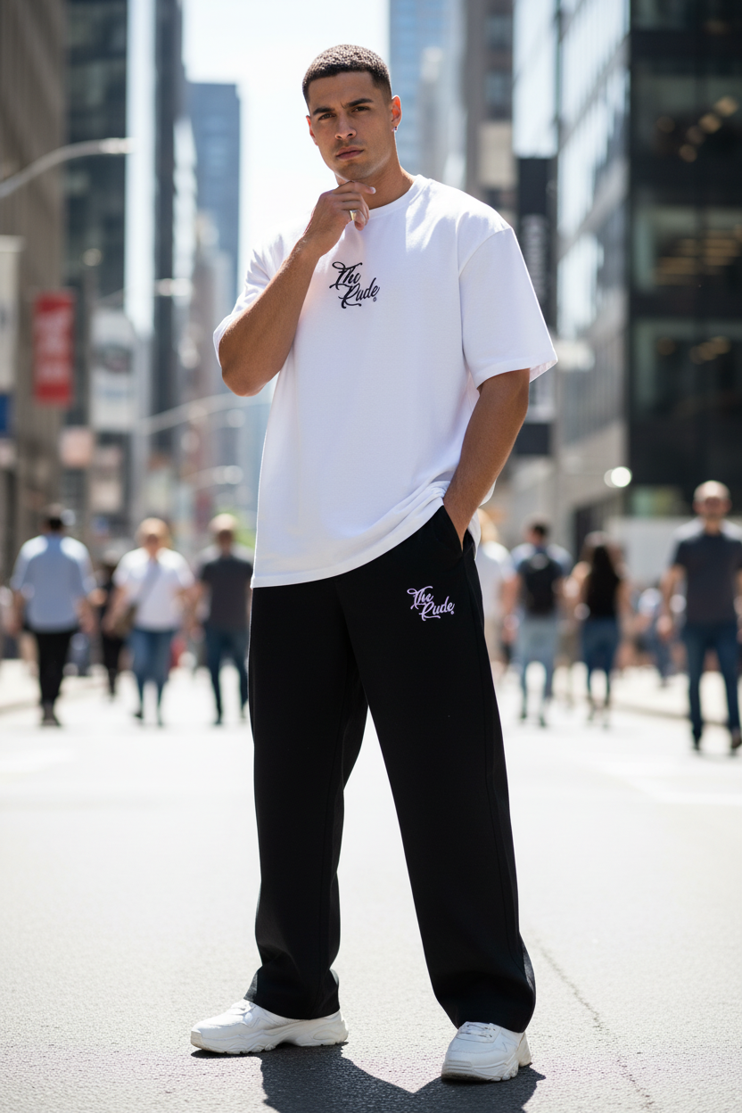 The Rude Wide-Leg Cotton Pants