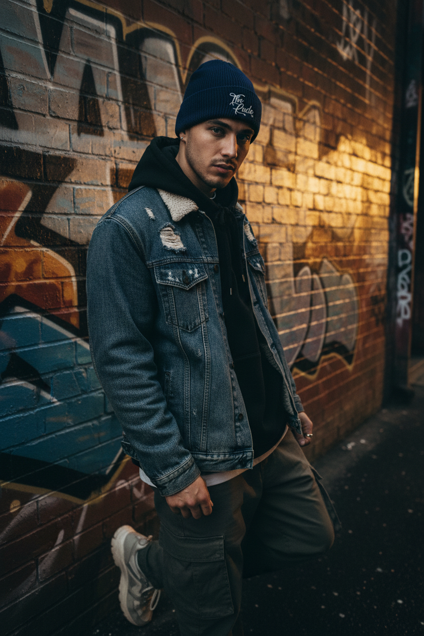 "The Rude" Knit Beanie