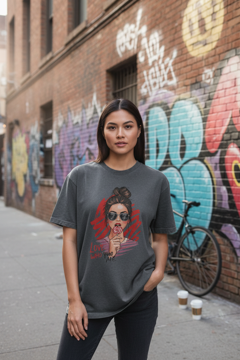 "The Rude" Garment-Dyed T-shirt