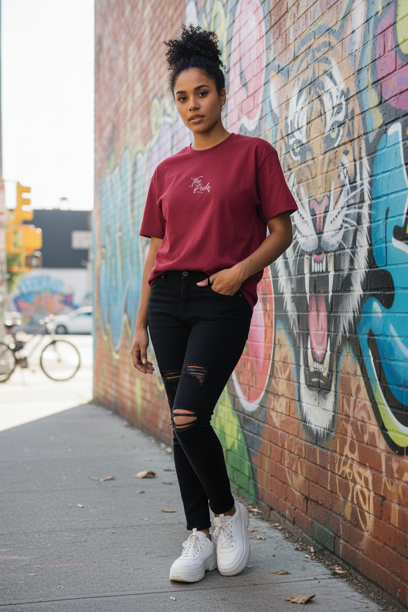 "The Rude" Garment-Dyed T-shirt