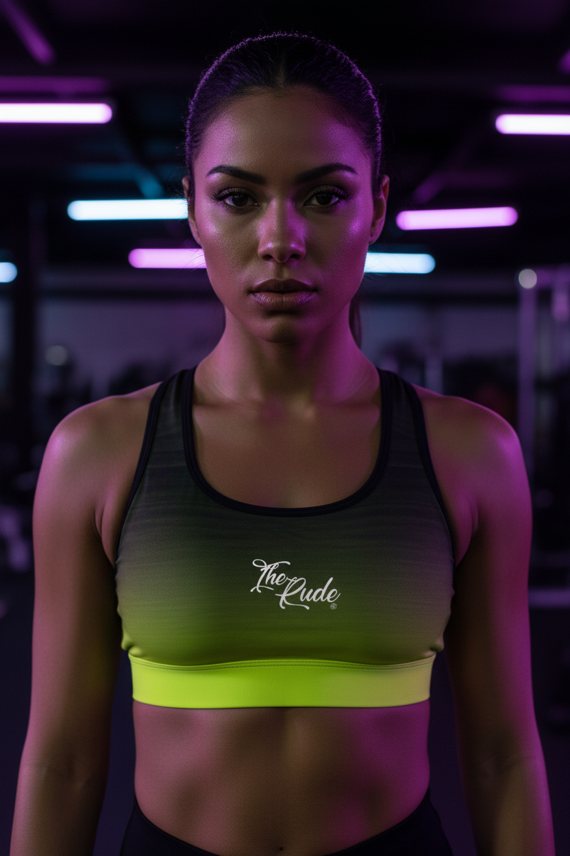 "The Rude" Premium Gym Padded Bra