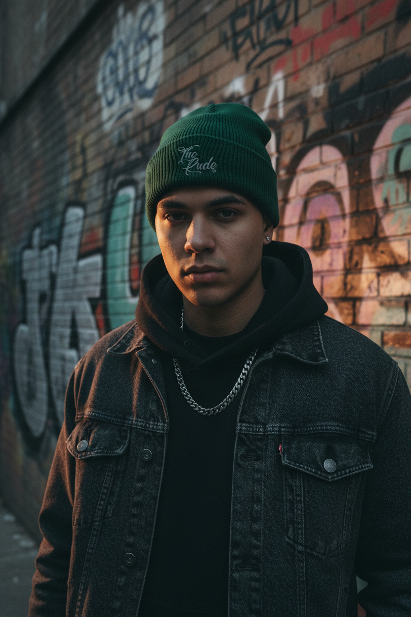 Classic Cuffed Beanie (Embroidery)