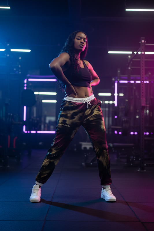 "The Rude" Tigress TrackPants