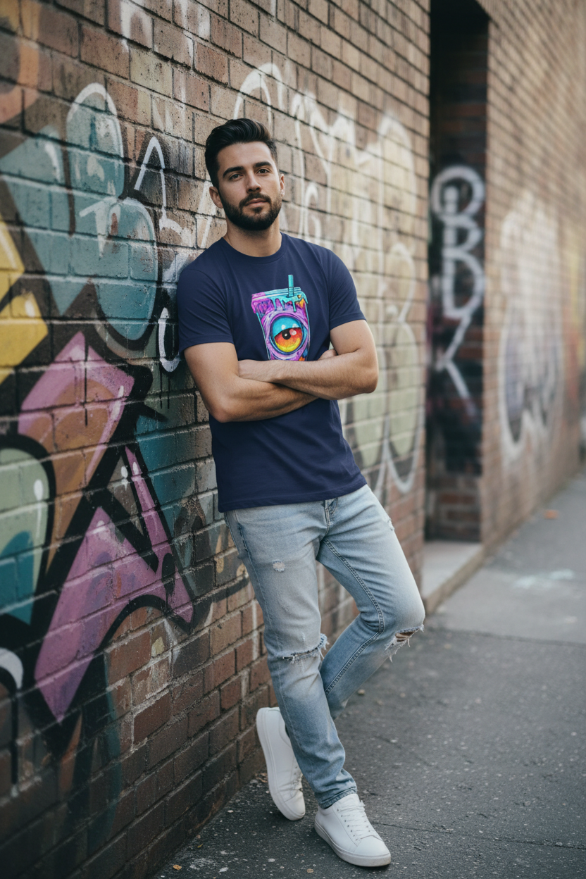 "The Rude" Garment-Dyed T-shirt