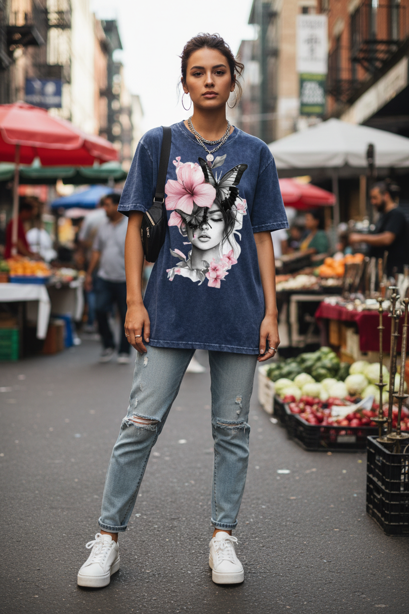 "The Rude" Garment-Dyed T-shirt
